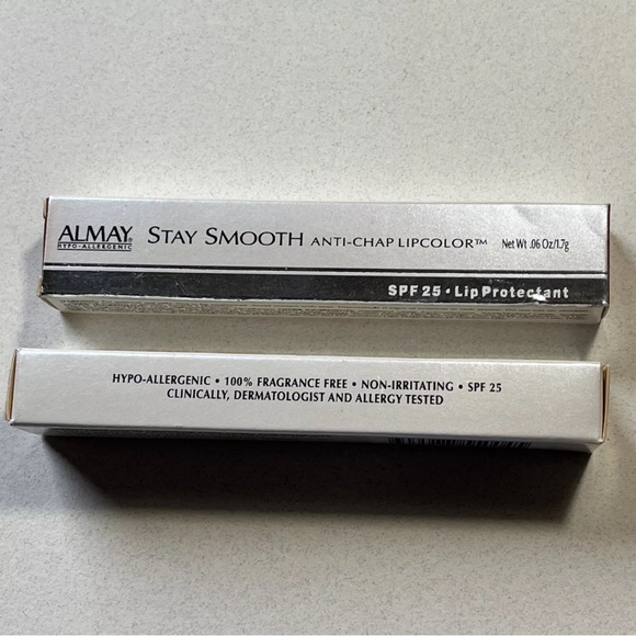 2x ALMAY Stay Smooth Anti-Chap Lipcolor with SPF 25 - Lip Protectant #BRONZED - Picture 5 of 7